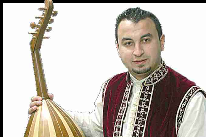 المالوف والعلم الجزائري بكازاخستان