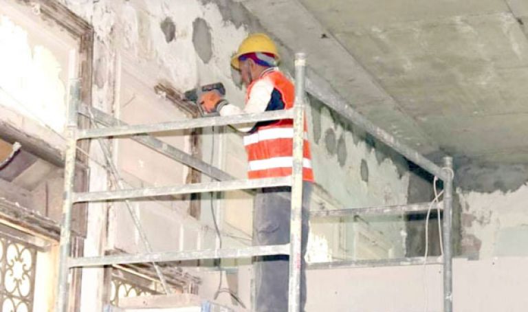 الانتهاء من ترميم وصيانة العمارات في مارس 2020