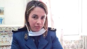 أمال هاشمي، محافظ الشرطة بأمن المقاطعة الإدارية لبئر توتة
