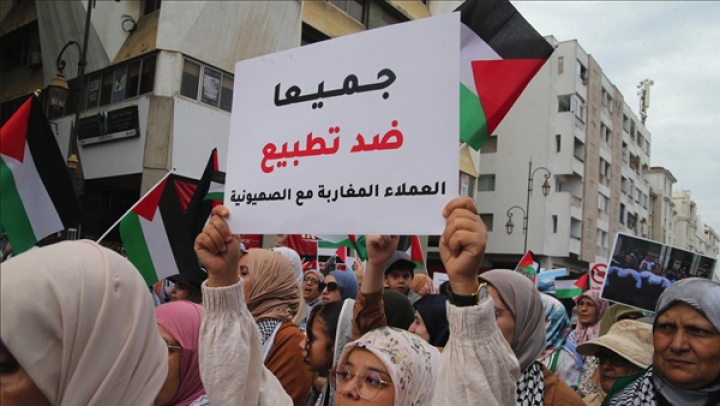 شكوى ضد النظام المغربي لتواطئه في إبادة الشعب الفلسطيني