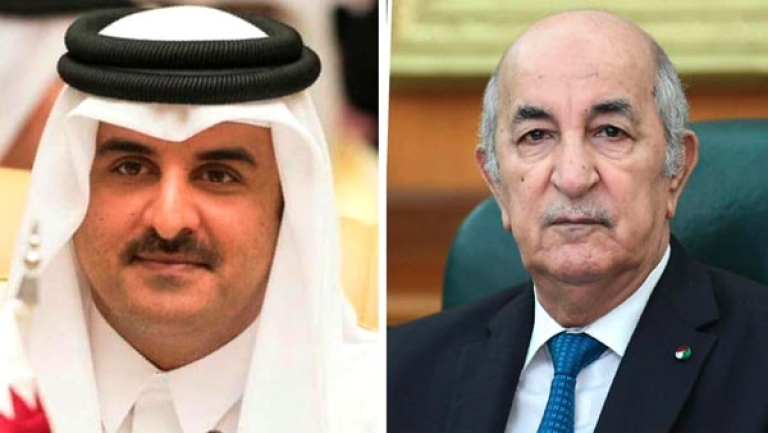 بن جاسم آل ثاني رئيس الجمهورية يعزي أمير دولة قطر