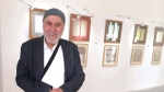 الفنان الخطاط محمد بن قانيف رئيس النادي الجزائري للخط العربي والزخرفة