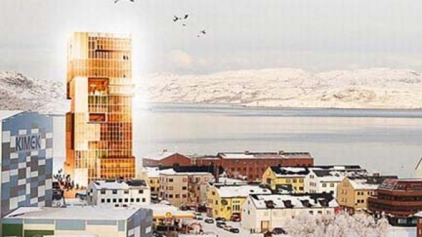 أعلى مبنى خشبي في العالم بالنرويج