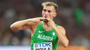 عداء المسافات نصف الطويلة، الجزائري سليمان مولى