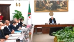 السيد عبد المجيد تبون رئيس الجمهورية القائد الأعلى للقوات المسلحة وزير الدفاع الوطني