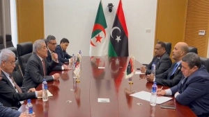 رئيس المجلس الرئاسي الليبي، السيد موسى الكوني- الوزير الأول السيد نذير العرباوي