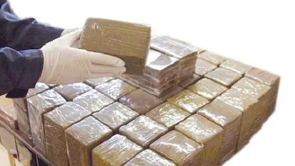 حجز 46 كلغ من المخدرات والممنوعات