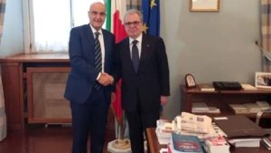 تحضير زيارة رئيسة مجلس الوزراء الإيطالي إلى الجزائر