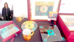 الفنانة التشكيلية أنيسة بركان