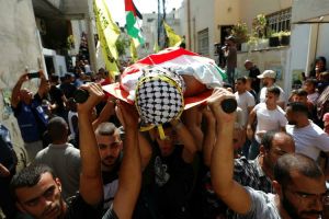 استشهاد أربعة فلسطينيين في الضفة الغربية