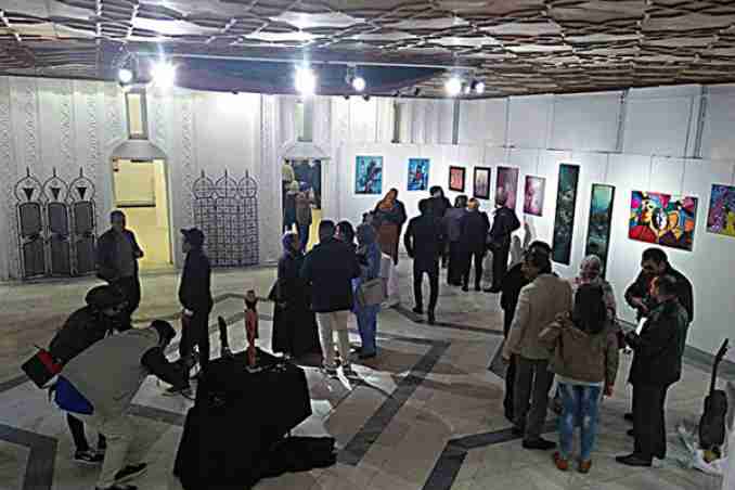 أكثر من 100 إبداع بالصالون العاشر للفنون التشكيلية