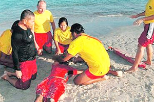 العثور على الغريق الثالث