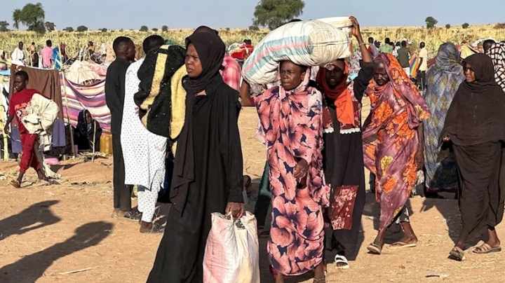نزوح 2615 شخص من ولايتي جنوب وشمال كردفان