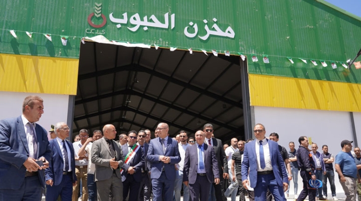 ثلاثة مراكز جديدة لجمع الحبوب تدخل الخدمة