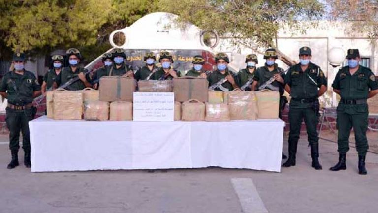 حجز أزيد من 5 قناطير من الكيف المعالج ببشار