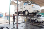 غلق 3 محطات لتشحيم السيارات