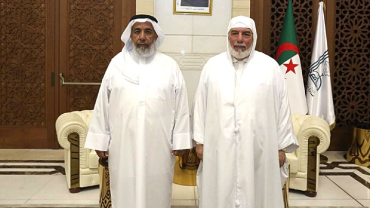 عميد جامع الجزائر يستقبل وزير الأوقاف القطري