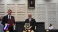 وزير الفلاحة والتنمية الريفية والصيد البحري، يوسف شرفة - نائب رئيس الوزراء لروسيا الاتحادية، ديمتري باتروشاف 