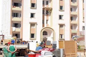 ترحيل أكثر من 300 عائلة بوادي الناموس