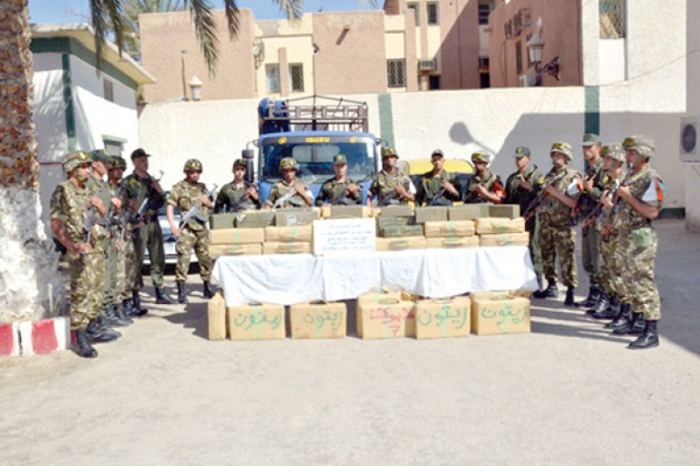 توقيف 13 مهربا عبر الحدود وتدمير 866 لغما منذ جويلية الفارط