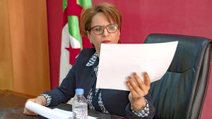 وزيرة الثقافة والفنون، مليكة بن دودة