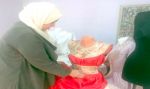 فريدة شكري حرفية مختصة في اللباس التقليدي 