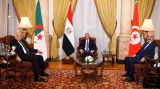 وزير الدولة، وزير الشؤون الخارجية والجالية الوطنية بالخارج والشؤون الإفريقية أحمد عطاف - وزير الشؤون الخارجية والهجرة والتونسيين بالخارج محمد علي النفطي- وزير الخارجية والهجرة وشؤون المصريين بالخارج لجمهورية مصر العربية، بدر عبد العاطي