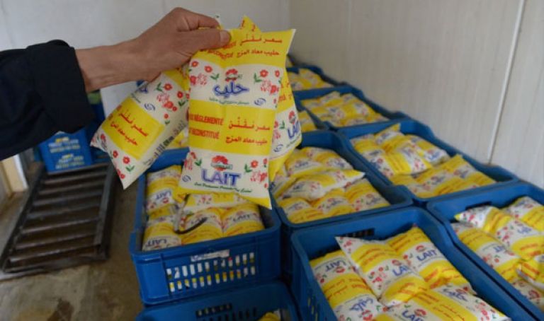 الحكومة تحدد نفس حصص مسحوق الحليب المدعم للملبنات