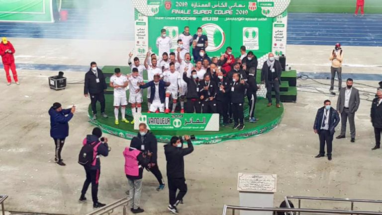 شباب بلوزداد يتوَّج بأول لقب له في الموسم الجديد