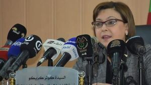 وزيرة التضامن الوطني والأسرة وقضايا المرأة، كوثر كريكو