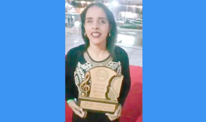 حورية حجاج تفتكّ الجائزة الأولى بمصر