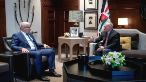 العاهل الأردني يستقبل رئيس المجلس الشعبي الوطني