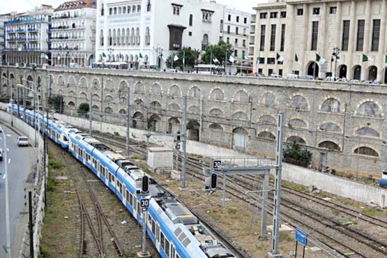 خط العاصمة ـ زرالدة يجبر القطارات على التنقل بالتناوب