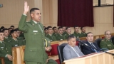 ضباط في الجيش والدرك الوطني يؤدون اليمين القانونية