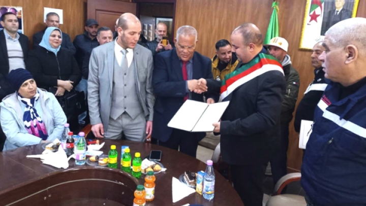 تنصيب مومن دراجي رئيسا جديدا