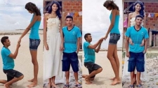 مراهقة برازيلية.. أطول عروس في العالم