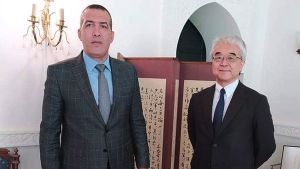 سفير اليابان يستقبل رئيس اتحادية الجيدو