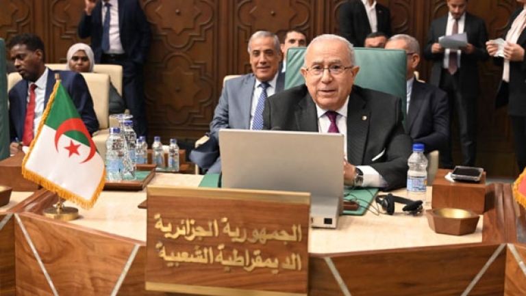 الجزائر تسعى للمّ الشمل ودعم التضامن العربي مع القضية الفلسطينية