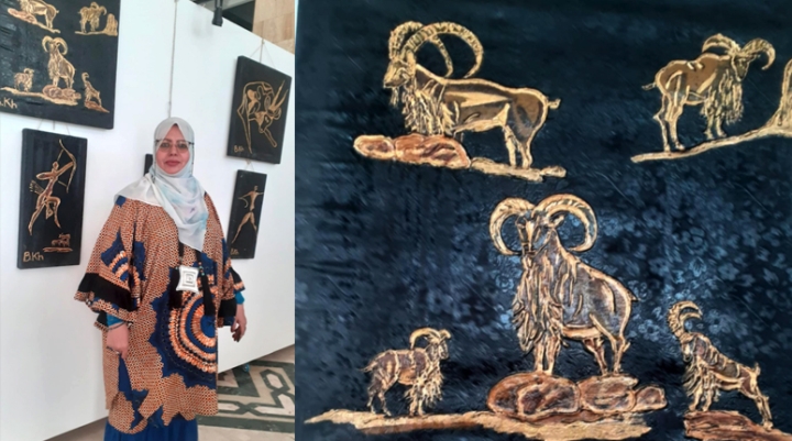 لوحات وحرف وحكايا وإبداعات أخرى