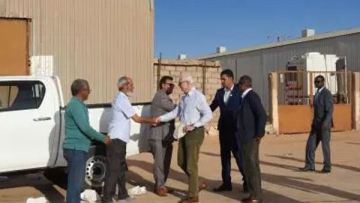 دي ميستورا يواصل زيارته إلى مخيمات اللاجئين الصحراويين