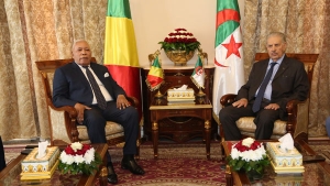 مجلس الأمة، السيد صالح قوجيل-رئيس الجمعية الوطنية لجمهورية الكونغو، السيد إيزودور امفوبا