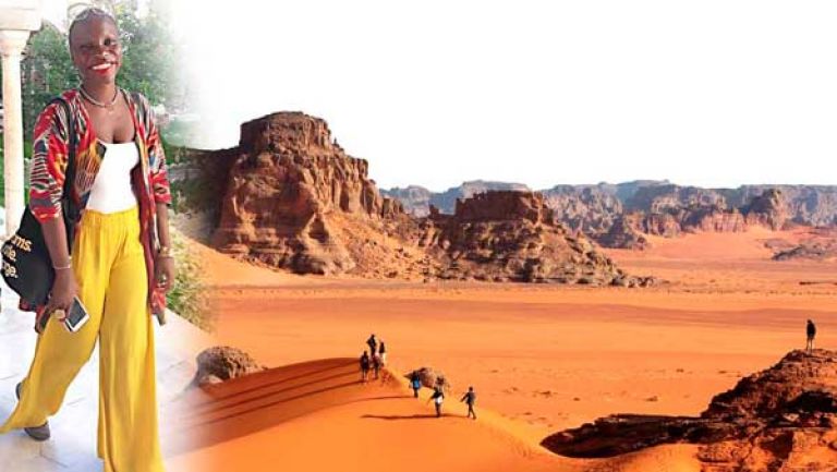 المدونة الأمريكية جيسيكا نابونغو تروج للسياحة المحلية من قسنطينة