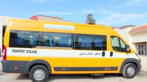 حافلة جديدة لتلاميذ قرية تيلفت
