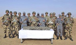 تدمير 9 مخابئ وورشة لصناعة المتفجرات بالمدية