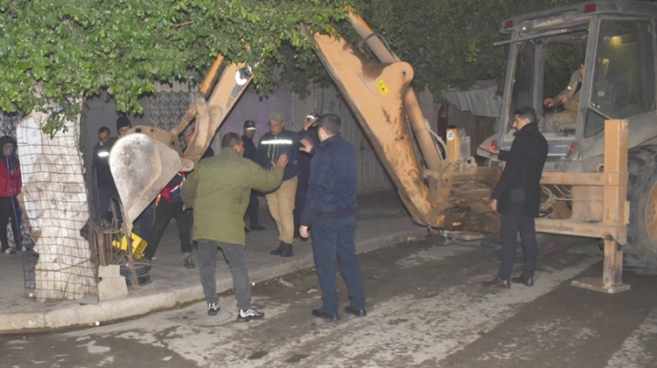 حملة واسعة لتطهير وسط المدينة