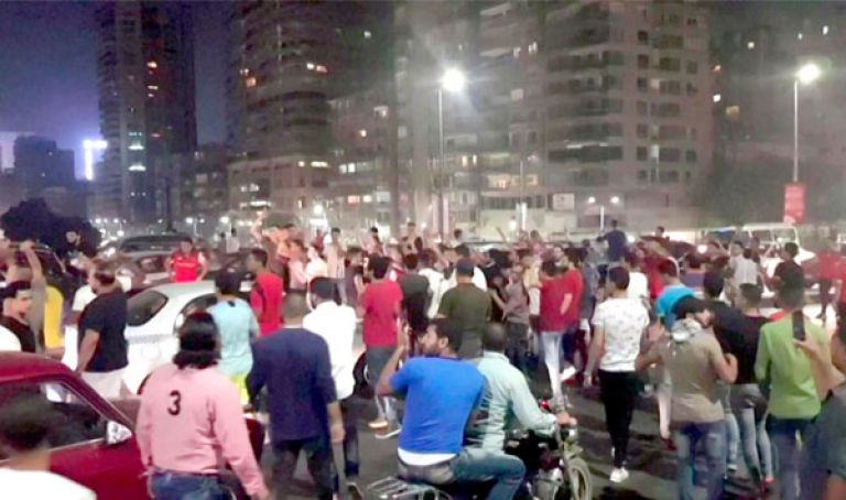 مظاهرات شعبية تطالب برحيل الرئيس السيسي