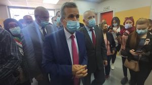 وزير الصحة والسكان وإصلاح المستشفيات، عبد الرحمان بن بوزيد