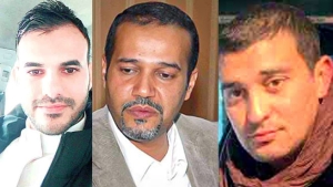 محمد لعروسي، مدير وكالة "غليانس" للأسفار والسياحة-مولود يوبي، رئيس الاتحاد الوطني لوكالات السياحة والاسفار-مصطفى زبدي، رئيس المنظمة الوطنية لحماية وإرشاد المستهلك