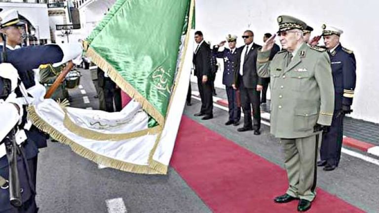 قايد صالح: قطار الجزائر وضع على السكة الصحيحة