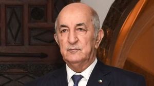 رئيس الجمهورية، القائد الأعلى للقوات المسلحة، وزير الدفاع الوطني، السيد عبد المجيد تبون